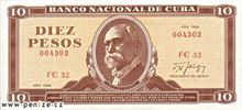 Kubánské peso 10