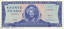 Kubánské peso 20