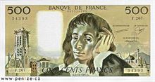 Francouzský frank 500
