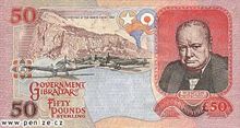 Gibraltarská libra 50