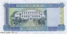 Gambijské dalasi 25