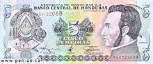 Honduraská lempira 5