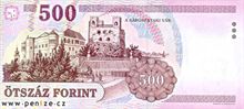 Maďarský forint 500