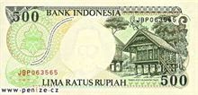 Indonéská rupie 500
