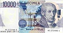 Italská lira 10000
