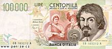 Italská lira 100000