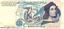 Italská lira 500000