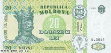 Moldavský leu 20