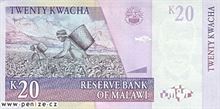 Malawijská kwacha 20