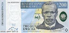 Malawijská kwacha 200