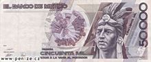 Mexické peso 50000