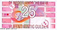 Nizozemský gulden 25