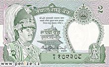 Nepálská rupie 2