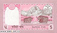 Nepálská rupie 5