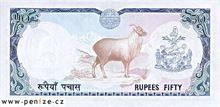 Nepálská rupie 50