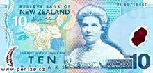 Novozélandský dolar 10