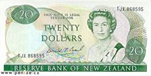 Novozélandský dolar 20