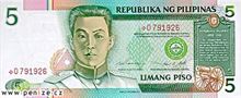 Filipínské peso 5