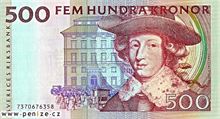 Švédská koruna 500