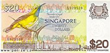 Singapurský dolar 20