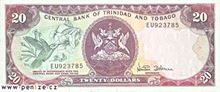 Trinidadsko-tobažský dolar 20