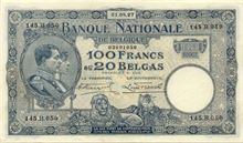 Belgický frank 100