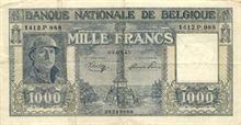 Belgický frank 1000
