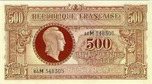 Francouzský frank 500