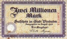 Německá marka 2000000