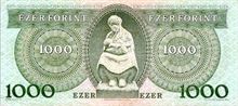 Maďarský forint 1000