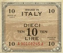 Italská lira 10