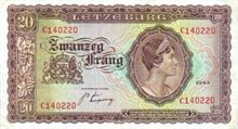 Lucemburský frank 20
