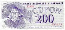 Moldavský leu 200