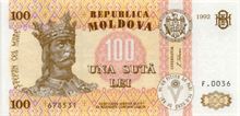 Moldavský leu 100