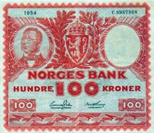 Norská koruna 100