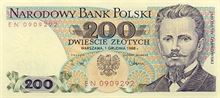 Polský zlotý 200