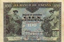 Španělská peseta 100