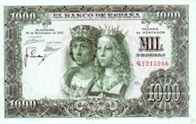Španělská peseta 1000