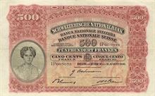 Švýcarský frank 500