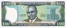 Liberijský dolar 100