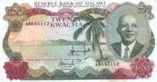 Malawijská kwacha 20