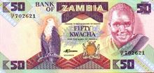 Zambijská kwača 50