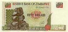 Zimbabwský dolar 50