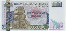 Zimbabwský dolar 1000