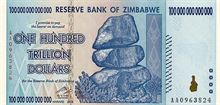 Zimbabwský dolar 100000000000000