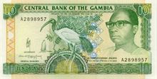 Gambijské dalasi 10