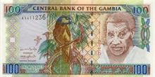 Gambijské dalasi 100