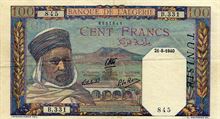 Tuniský dinar 100