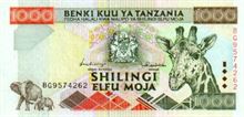 Tanzanský šilink 1000
