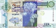 Seychelská rupie 10